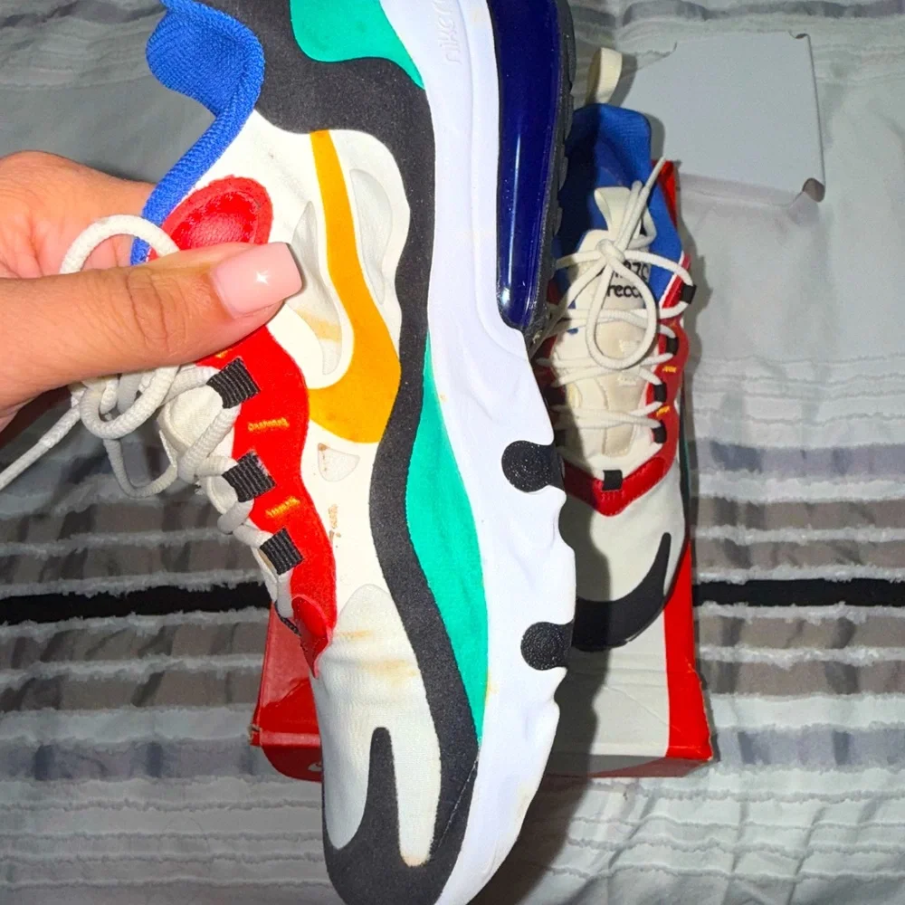 Nike Kids Air max react 270 - Picture 3 of 6